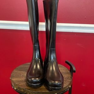 Lauren Ralph Lauren navy blue rain boots